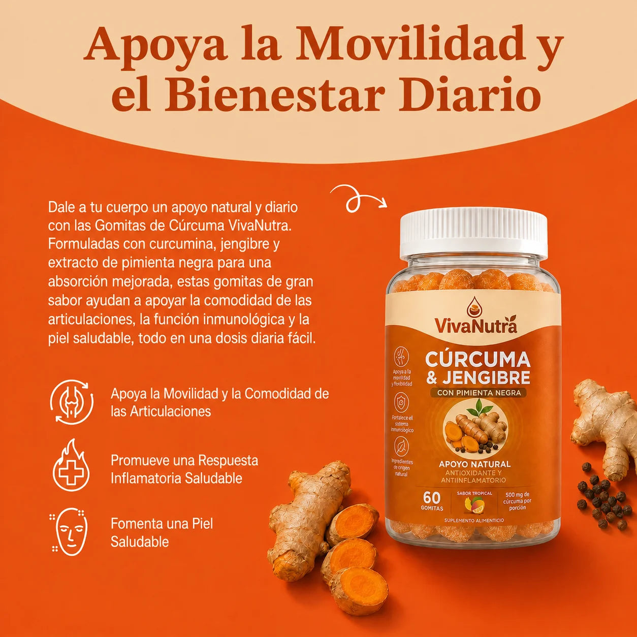 VivaNutrá® – Apoyo Natural Para La Rigidez Articular